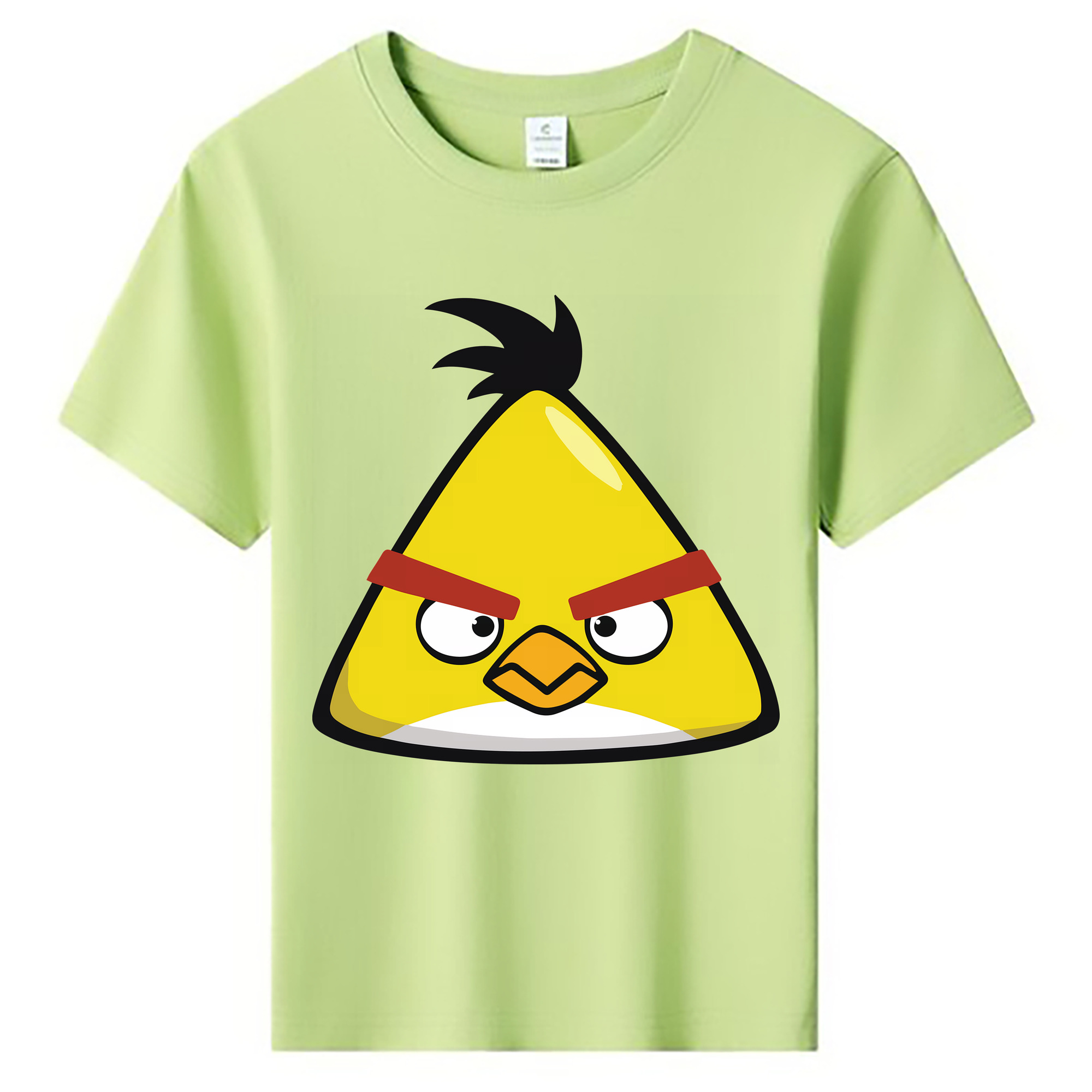 （画像用） Angry Birds アングリーバード 綿100％キッズTシャツ（フロントプリント）